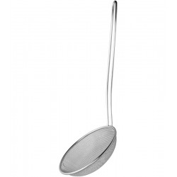Escumadeira 37,5x9x14cm Em Aço Inox